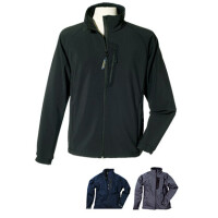 Herren Softshelljacke Segeljacke Freizeitjacke GOTOP Livorno Softshell Jacke Farbe: Black (Schwarz) Größe: L