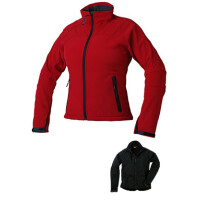 Softshelljacke Segeljacke Freizeitjacke - GOTOP Catania Damen Jacke Farbe: Red ( Rot ), Größe: L