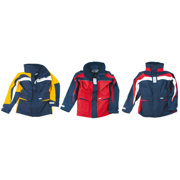 Herren Segeljacke Offshore GOTOP Skagen Jacke Farbe: Gold/Navy/White ( Gelb/Blau/Weiß ), Größe: M