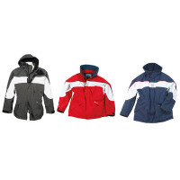 Herren Bootsjacke Segeljacke Coastal GOTOP Halifax Jacke Farbe: Red/White/Navy ( Rot/Weiß/Blau ), Größe: M