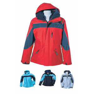 Damen Coastal Seglerjacke Bootsjacke Yachtjacke - GOTOP Orlando Damen Jacke Farbe: Aqua/Navy (Türkisblau/Blau), Größe: M