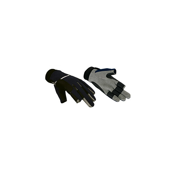 Segelhandschuhe Offshore Handschuhe Farbe: Black/Grey ( Schwarz/Grau ), Größe: M ( Medium )