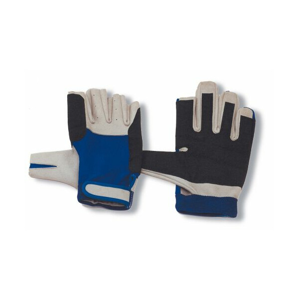 Segelhandschuhe Handschuhe Aramid Kunstleder, 5 Finger geschnitten Größe: JS ( Jugend-Small ), kleiner Kinder-Handschuh